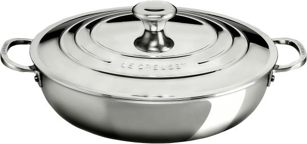 Le Creuset 3-Ply Plus Profipfanne 30 cm - 29 bis 32 cm