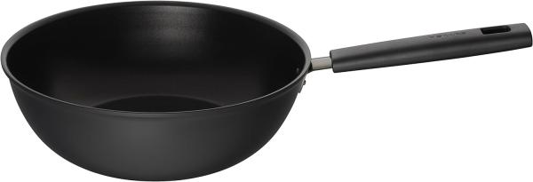 Fiskars Hard Face Wok, Wokpfanne, Pfanne, Stielwok, Aluminium, Ø 28 cm, 4. 5 L, 1052233