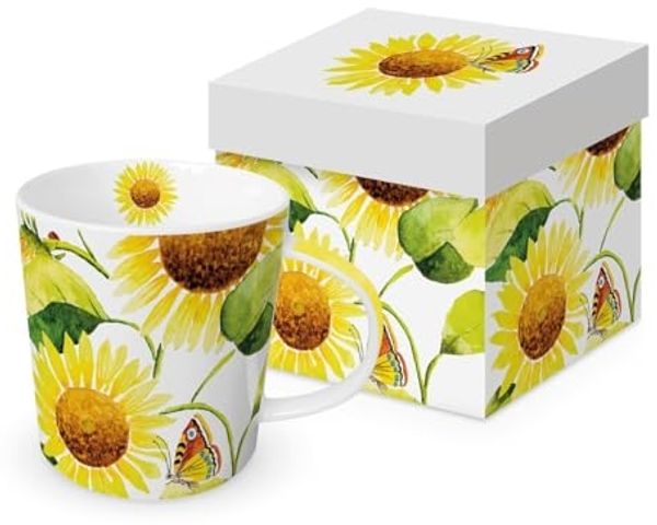 Kaffeebecher Sonnenblumen