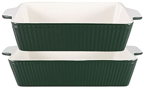 Greengate 2-er Set Auflaufformen Alice pinewood green