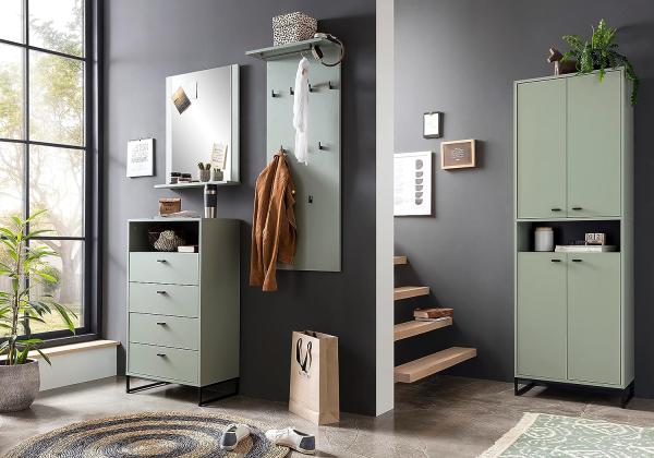 SCHILDMEYER Highboard Sideboard Schrank Kommode Anrichte Janne 600 4SK Pistazie Bild 2