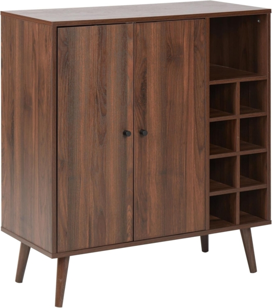 Sideboard dunkler Holzfarbton TULLAMORE