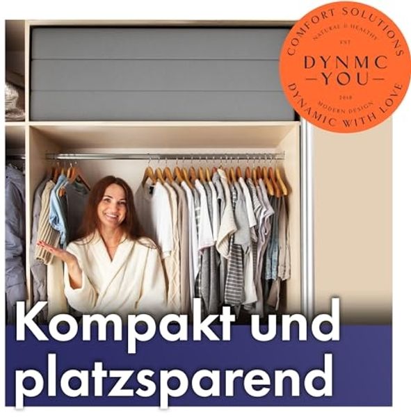 Klappmatratze Gästematratze Klappbar Mittel Hart H3, DYNMC you, (TEST Sehr Gut, Gästebett Klappbar - Faltmatratze), Bodenmatratze Kinderzimmer Bild 5