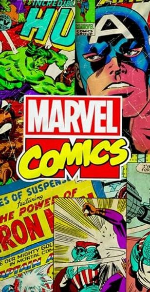BERONAGE Strandtücher Marvel Badetuch Comics 75x150 cm, 100% Baumwolle (1-St), Frottee in Velours-Qualität