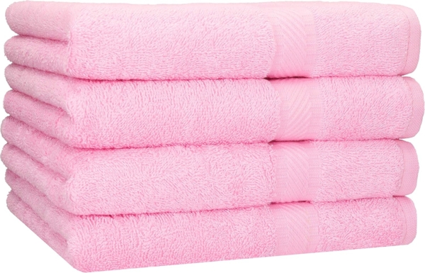 Betz Duschtücher 4 Stück Duschtücher Set Palermo Größe 70x140 cm, 100% Baumwolle (Set, 4-St)