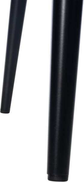 CLP 4er Set Esszimmerstühle Napier gepolstert bis 150 kg belastbar,schwarz Samt Bild 9