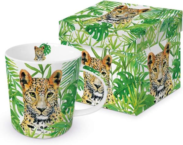 Kaffeebecher Leopard