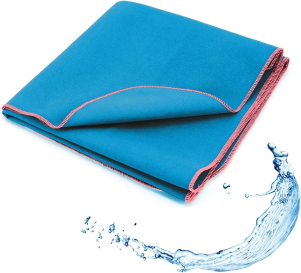 SETEX Sporthandtuch SETEX Sporttuch aus Evolon®, Evolon® (1-St), Komfort & Haltbarkeit: Hypoallergenes Evolon® - sanft zur Haut