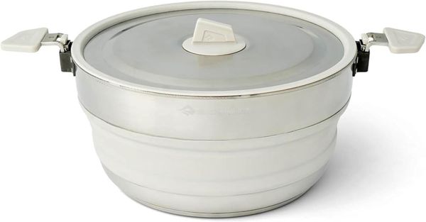 Sea to Summit Detour Stainless Steel Collapsible Pot Größe 5 Liter