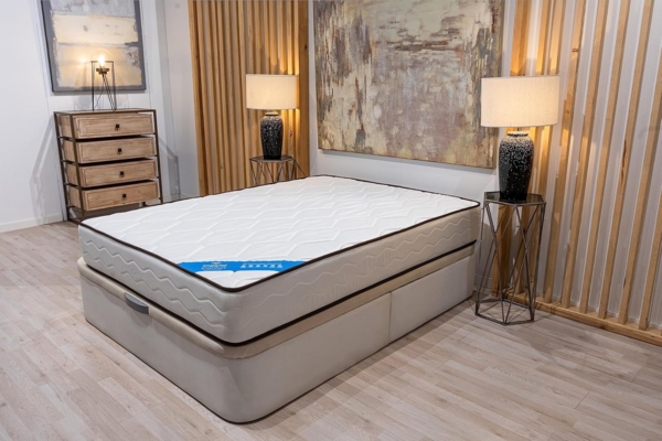 Imperial Confort Stockholm - Matratze, 180 x 150 x 21 cm, Farbe weiß und grau Bild 2