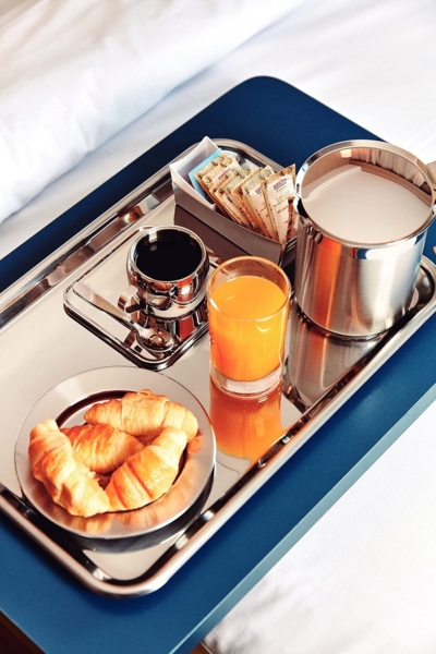 Tramontina Tablett BUENA - Serviertablett, Edelstahl, rostfrei, spülmaschinenfest, Edelstahl, (1-tlg), Rostfrei, 33x50 cm, Serviertablett Bild 3