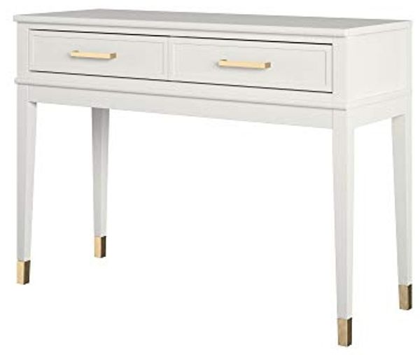 loft24 Konsolentisch Westerleigh, schmaler Tisch, Dielentisch, Flurtisch, 2 Schubladen, Breite 105 cm