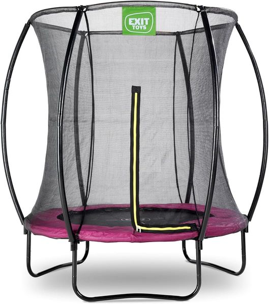 EXIT Trampolin Silhouette 183 cm pink + Netz