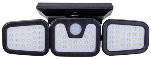 näve LED Solarleuchte Pacita, Sensorschalter, LED fest integriert, Kaltweiß, Wandleuchte, dimmbar in 3 Stufen, Sensor/Dämmerungsschalter