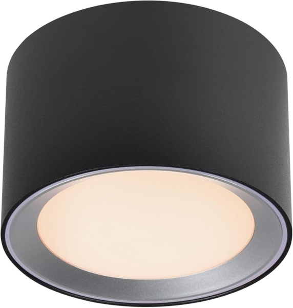 Nordlux Landon 8 LED Badleuchte 6,5W IP44 Schwarz warmweiss