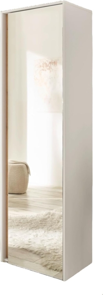 Garderobenschrank Center in weiß und Eiche Wotan 60 x 200 cm