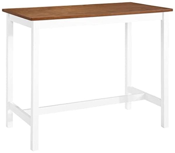vidaXL Bartisch Massivholz 108x60x91 cm 245548