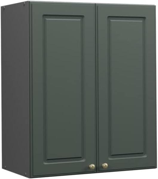 Vicco Hängeschrank Fame-Line, Grün-Gold Landhaus/Anthrazit, 60 cm