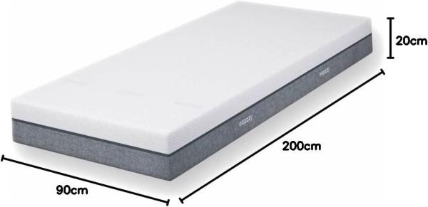 Genius Eazzzy Matratze »Deluxe«, 90 x 200 x 20 cm Bild 3