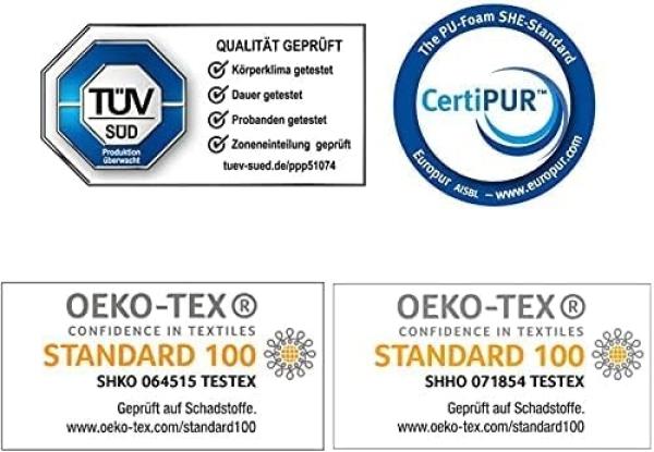 Genius Eazzzy Matratze »Deluxe«, 90 x 200 x 20 cm Bild 8