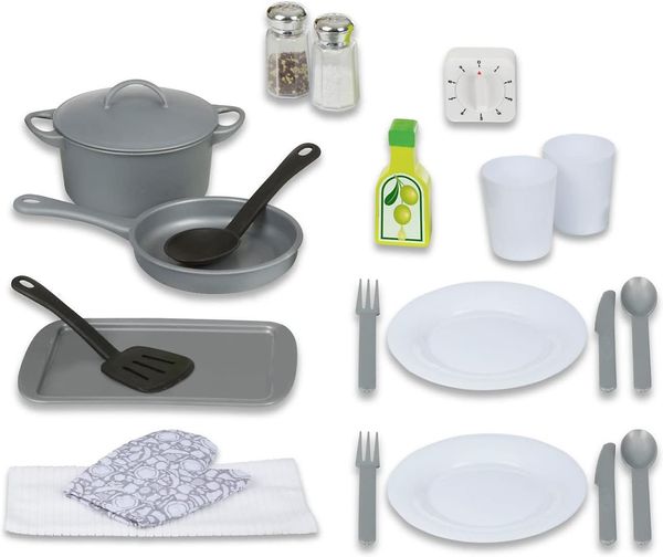 Melissa & Doug 19304 Küchen-Set für Kinderküche