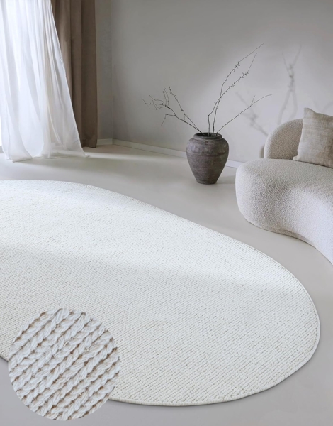 Villeroy & Boch Wollteppich Francois, rechteckig, Höhe: 7 mm, rund, oval, Läufer, handgewebt, weiche Wolle, Wohnzimmer, Schlafzimmer