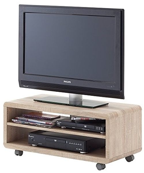 Robas Lund JEFF 7 TV-Board/Media-Board, MDF, ca. 79 x 35 x 39 cm, Eiche sägerau NB