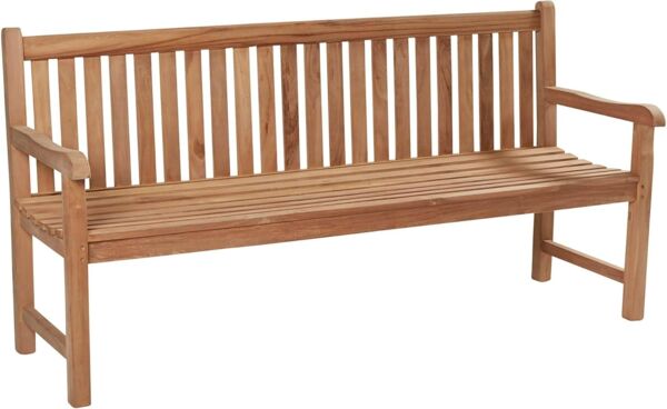 Gartenbank Colorado Teak Sitzbank Bank Gartenmöbel 180x55x92cm
