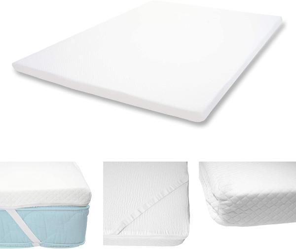 Kaltschaum-Matratzentopper 180x200 cm