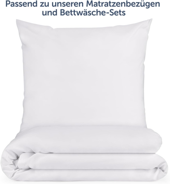 Blumtal Kissenbezüge aus gebürstetem Mikrofaser-Gewebe, (2 Stück), mit Reißverschluss oder Verschlusslasche Bild 5