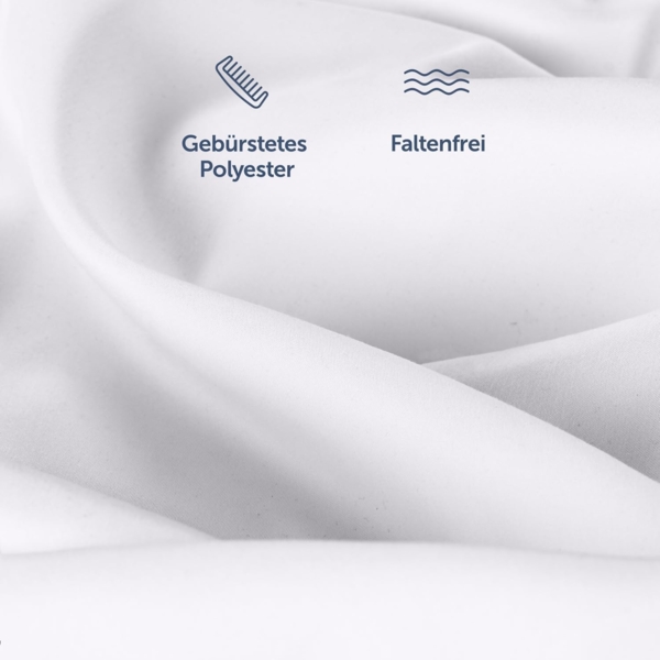 Blumtal Kissenbezüge aus gebürstetem Mikrofaser-Gewebe, (2 Stück), mit Reißverschluss oder Verschlusslasche Bild 4