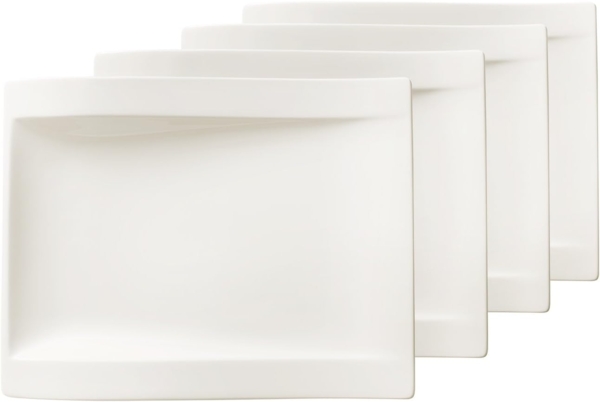 Villeroy & Boch NewWave Frühstücksteller 26 x 20 cm 4er Set