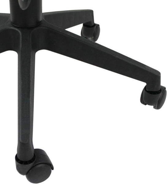 WeHome Futura ergonomischer Bürostuhl, Schreibtischstuhl 62 x 60 x 95 – 105 cm, Bürostuhl mit Armlehnen, gepolsterter Sitz, 360°-Drehung, höhenverstellbar, Basis mit Rollen (Grau) Bild 8