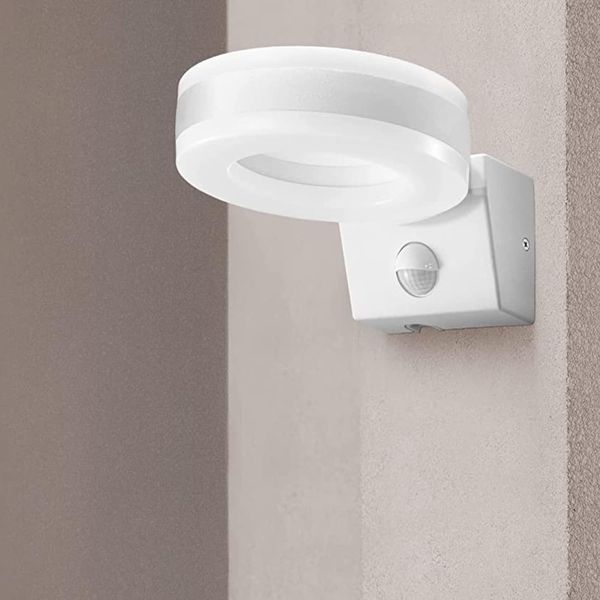 Orno HOWLIT LED Außenwandleuchte 20W mit Bewegungsmelder 1800 lm IP65 4000K schwarz