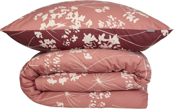 Schiesser Bettwäscheset Alyssa - Renforcé - 2-teilig - 155 x 220 cm - Altrosa