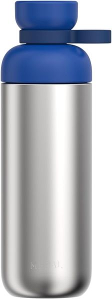 Mepal - Trinkflasche Edelstahl Vita - 2 Öffnungen für zusätzlichen Trinkkomfort - Auslaufsicher und Spülmaschinengeeignet - Neutral im Geschmack - Wasserflasche Edelstahl - 700 ml - Vivid blue