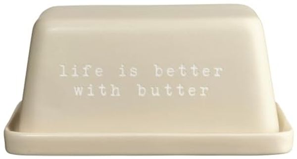 Asa Hey! Life Is Better With Butter Butterdose 16x11 cm
