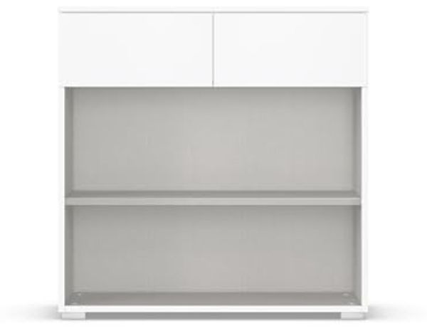 rauch Aditio Box, Kommode, 2-türig, 2 Schubladen, mit Softclose-Funktion, Farbe Weiß/Eiche Artisan, BxHxT 80x81x42cm Bild 7