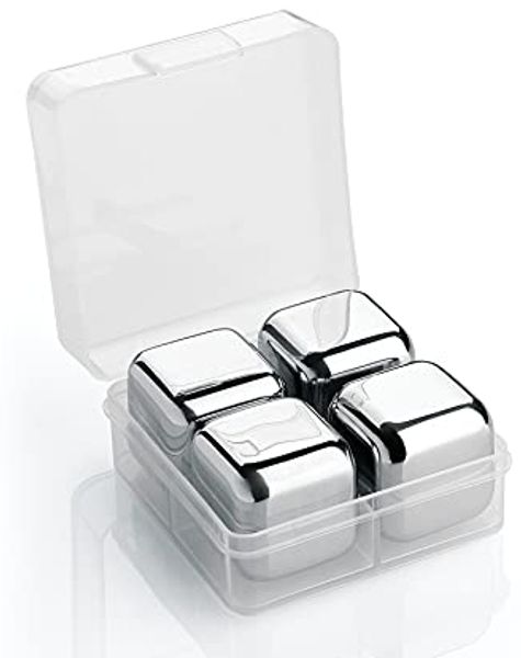 Cilio Steel Kühlwürfel 4er-Set
