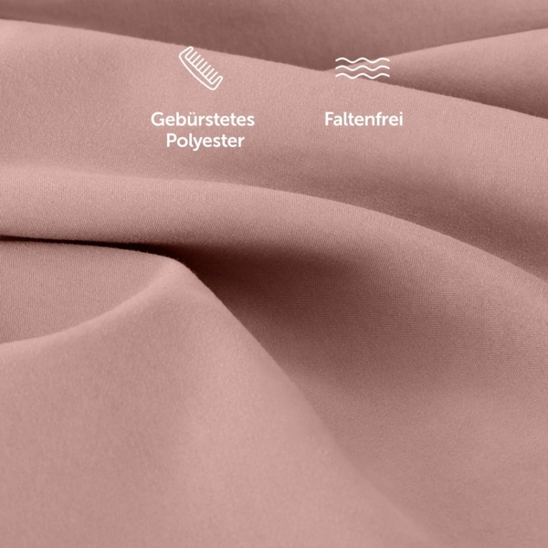 Blumtal Kissenbezüge aus gebürstetem Mikrofaser-Gewebe, (2 Stück), mit Reißverschluss oder Verschlusslasche Bild 4