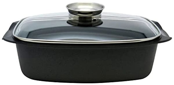 Universalbräter 4,6l Aromabräter Schmortopf Bräter Bratentopf Kochtopf Topf