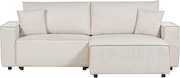 Ecksofa KARILA Helles Beige Linksseitig