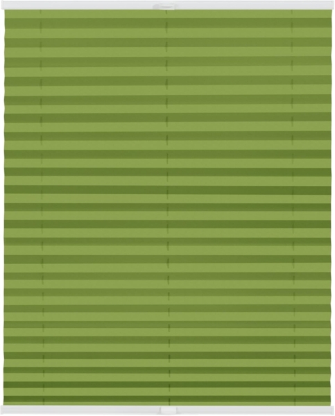 Lichtblick Sonnenschutzsysteme GmbH Thermo-Plissee Ljungby 75 cm x 130 cm (BxL) Grün Tageslicht mit Hitzeschutz; einfache Installation mit Klemmträgern; verspannt