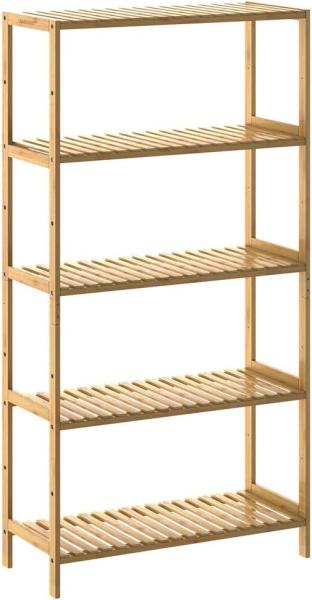 Casaria Standregal, mit 5 Ablagen Höhenverstellbar 130x60x26 cm Stabil Küchenregal