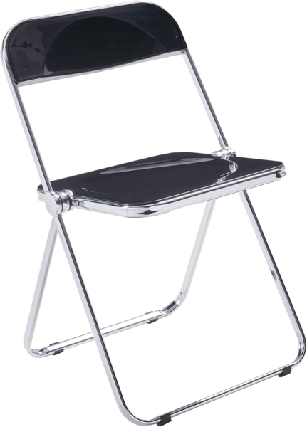 Klappstuhl Pornainen 4er Set Schwarz [en. casa] Bild 5