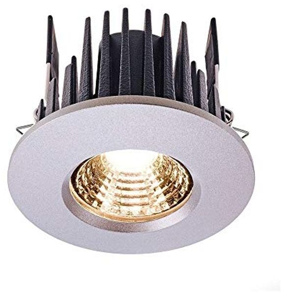 Deko Light COB 68 IP65 Einbaustrahler LED silber IP65 670lm 2700K >80 Ra 45° Modern