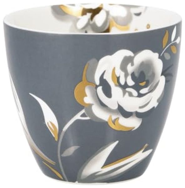 Greengate Aslaug Latte Cup dark grey 0,35l