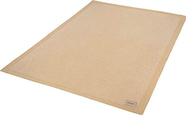 JOOP Wohndecke Light Knit Größe 130x170 cm gold-ecru Plaid