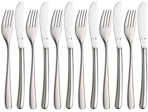 WMF Vision Dessertbesteck-Set, 12-teilig, Cromargan protect® 3201112833