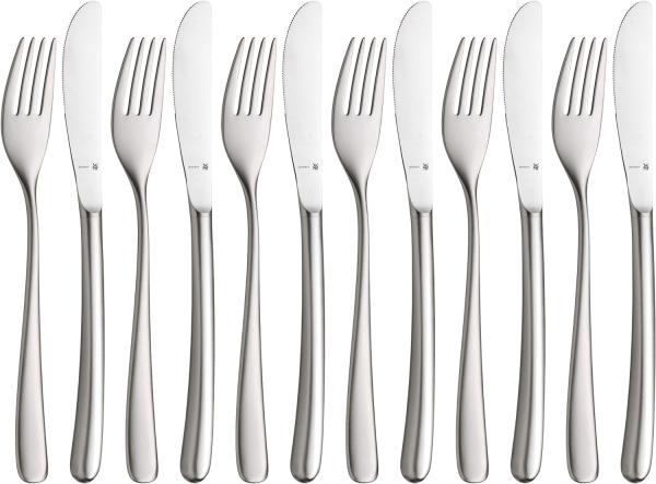 WMF Vision Dessertbesteck-Set, 12-teilig, Cromargan protect® 3201112833